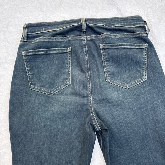 NYDJ Midnight Blue Straight Leg Jeans size 10 - Picture 4 of 9